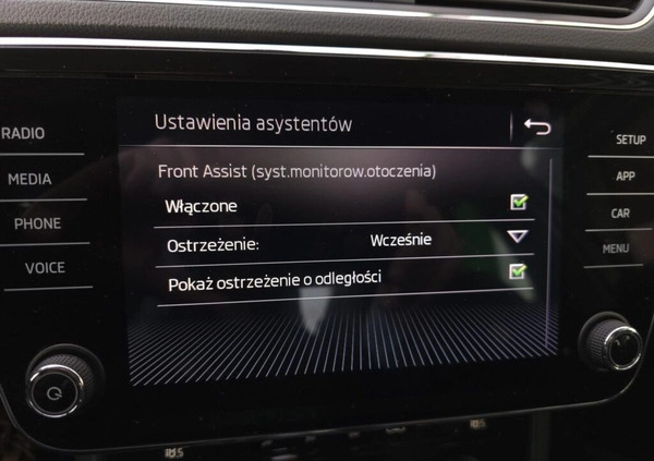 Skoda Superb cena 93900 przebieg: 57004, rok produkcji 2019 z Świdnica małe 742